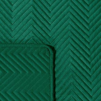 Narzuta dekoracyjna SOFIA 230x260 c.zielony