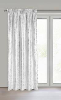 Zasłona gotowa na taśmie ELISE 140x270 Eurofirany biały