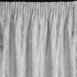 Zasłona gotowa na taśmie ELISE 140x270 Eurofirany biały