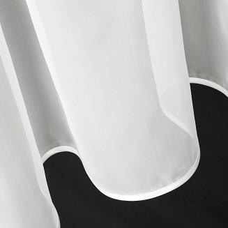 Firana gotowa na taśmie AGA-4 400x145 Eurofirany biały