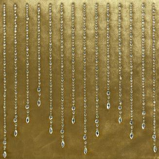 Obrus dekoracyjny ROYAL 35x220 Eurofirany złoty