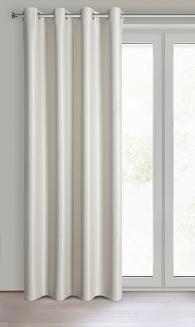 Zasłona gotowa na przelotkach SELINA 140x250 Eurofirany naturalny