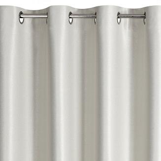 Zasłona gotowa na przelotkach SELINA 140x250 Eurofirany naturalny