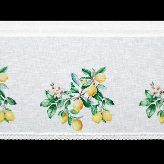 Firana gotowa na taśmie CLOE 150x60 Eurofirany biały