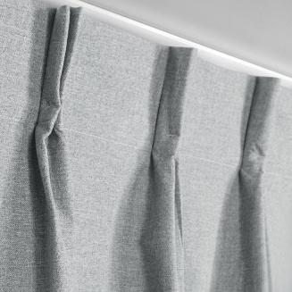 Zasłona gotowa NELISA 210x270 Eurofirany srebrny