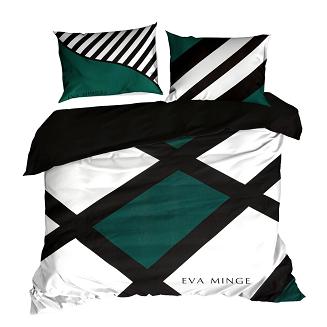 Pościel satynowa EVA Eva Minge Eurofirany czarny