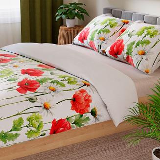 PAPAVER Komplet pościeli z bawełny satynowej 220x200cm 100115/SAT/000/220200/1