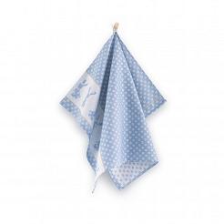 Ścierka kuchenna WIELKANOCNA 50x70 Zwoltex wzór SZARAK niebieska