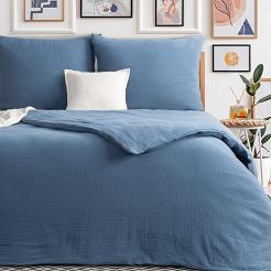 Pościel satynowa NIEB 140x200 Eurofirany beżowy