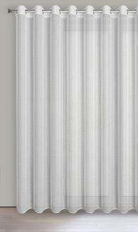 Firana gotowa na przelotkach LENA 250x250 Eurofirany biały