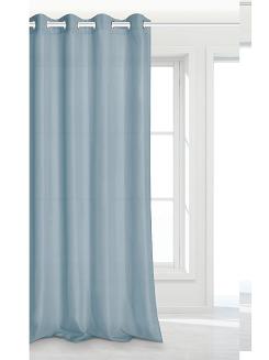 błękitna zasłona gotowa 140x250 viva