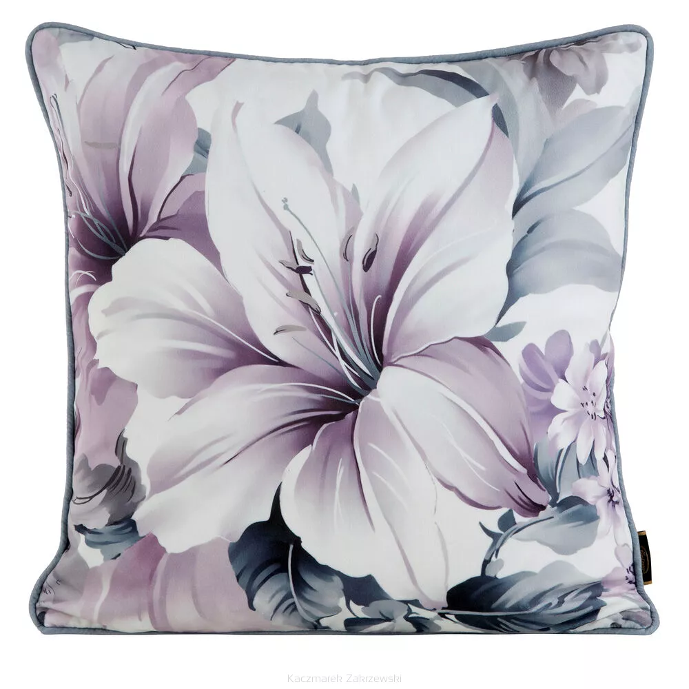 Poszewka dekoracyjna VELVET 45x45 Eurofirany kremowy
