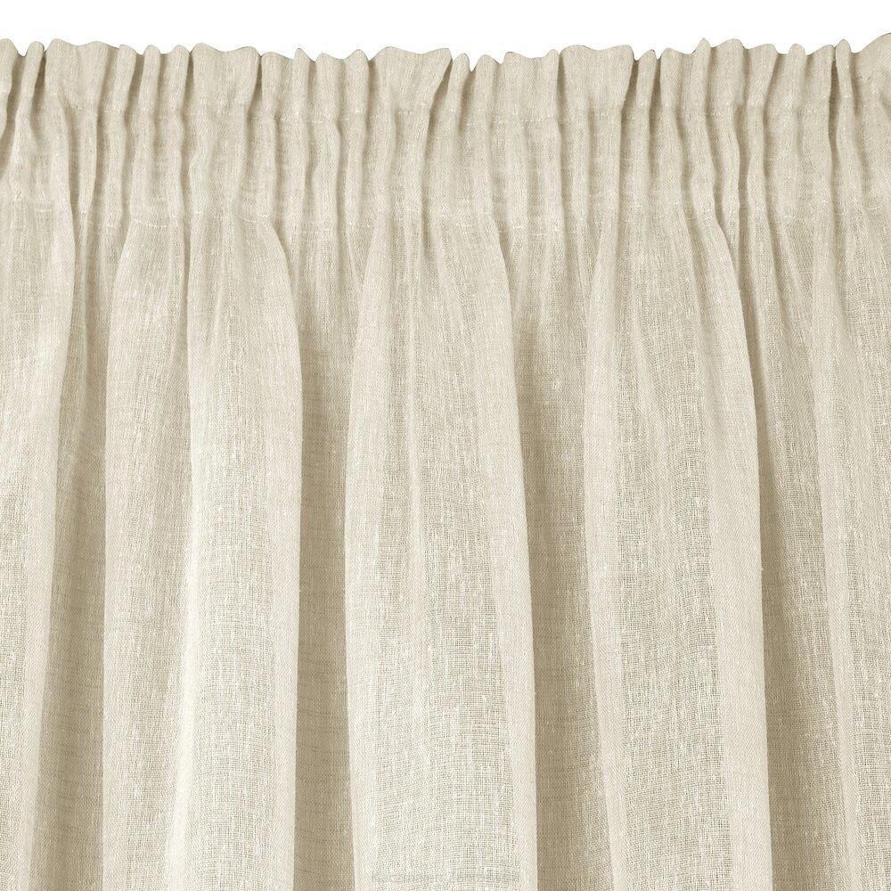 Zasłona gotowa na taśmie ANGELICA 140x270 Eurofirany beżowy