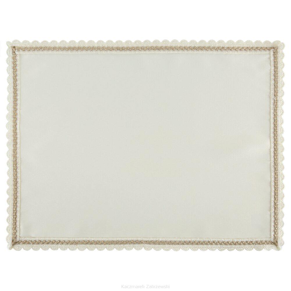 Obrus dekoracyjny LACE 30x40 Eurofirany kremowy