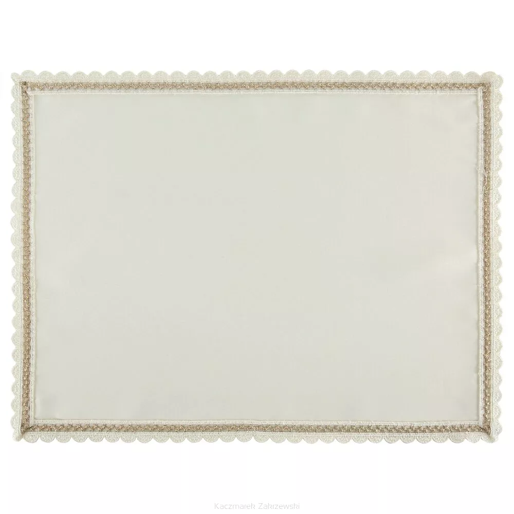 Obrus dekoracyjny LACE 30x40 Eurofirany kremowy