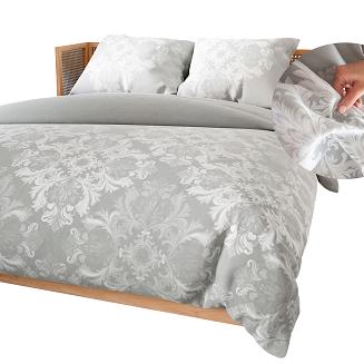 VELMORA Komplet pościeli z bawełny satynowej 160x200cm 100113/SAT/000/160200/1