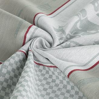 Ścierka kuchenna MASTER 50x70 Eurofirany popielata bordowa szachownica