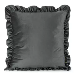 Poszewka dekoracyjna BRENDA 45x45 Eurofirany stalowy