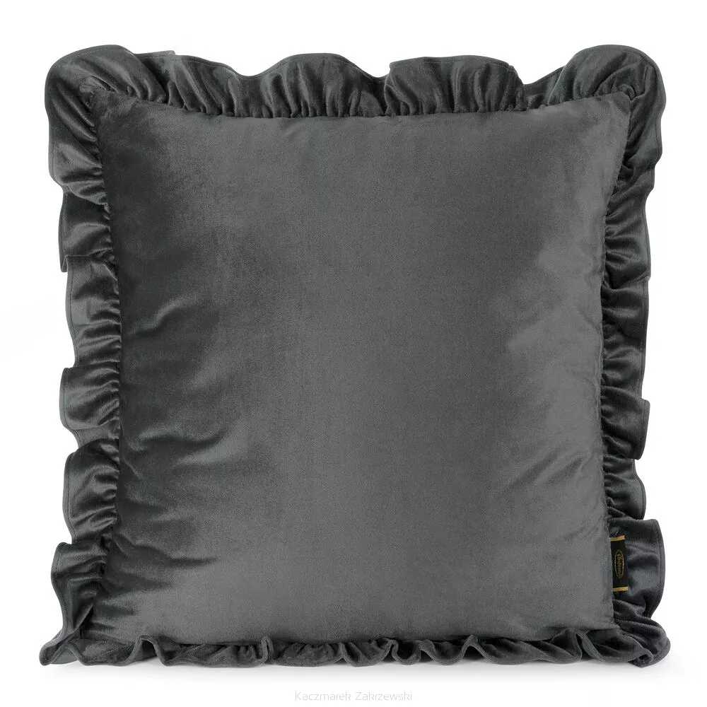 Poszewka dekoracyjna BRENDA 45x45 Eurofirany stalowy
