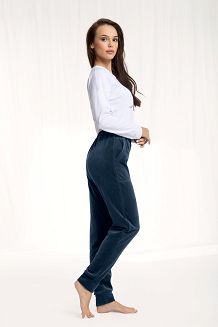 Spodnie dresowe damskie LUNA kod 310 indygo