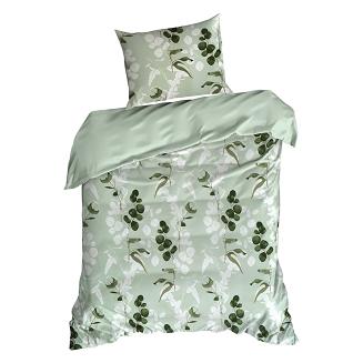 Pościel satynowa SPRING 160x200 Eurofirany jasnozielony