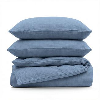 Pościel satynowa NIEB 160x200 Eurofirany beżowy