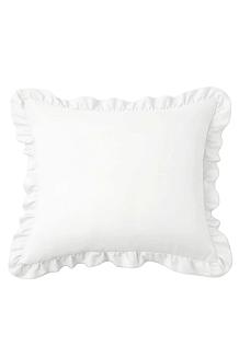 Poszewka do pościeli z falbanką RUFFY PREMIUM 50x70 biała