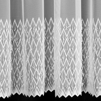 Firana gotowa na taśmie AMY 300x150 Eurofirany biały