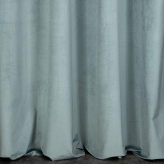 Zasłona gotowa na taśmie MELANIE 140x270 Eurofirany niebieski