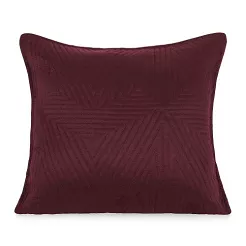 Poszewka dekoracyjna TRIO 45x45 pikowana bordowa