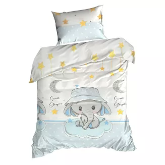 Pościel satynowa KID 100x135 Eurofirany wielokolorowy