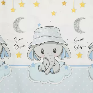 Pościel satynowa KID 100x135 Eurofirany wielokolorowy