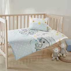Pościel satynowa KID 100x135 Eurofirany wielokolorowy