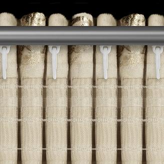 Zasłona gotowa na taśmie CELIA 140x270 Eurofirany beżowy