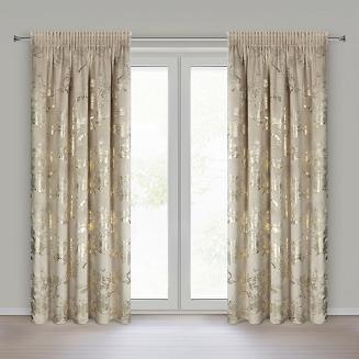 Zasłona gotowa na taśmie CELIA 140x270 Eurofirany beżowy