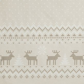 Komplet pościeli świąteczny POS 220x200 Eurofirany beżowy