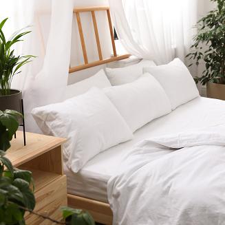 Prześcieradło jersey z gumką 80x180 Darymex białe