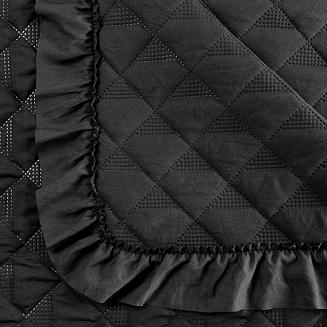 Narzuta dekoracyjna VANESA 170x210 czarny