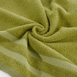 Ręcznik bawełniany RIKI 30x50 Eurofirany oliwkowy