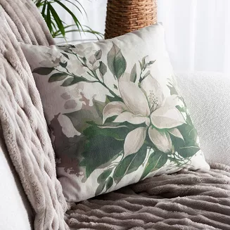 Poszewka dekoracyjna LEN 45x45 Eurofirany beżowa o strukturze lnu