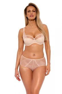 Biustonosz z koronką Semi-Soft Maja 1300 półusztywniany beżowy