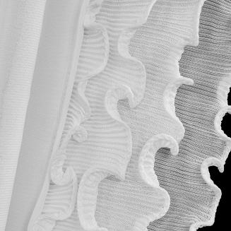 Firana gotowa na taśmie LUISA Eurofirany biały