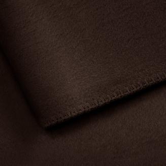 Koc bawełniano-akrylowy MONO 150x200 brązowy