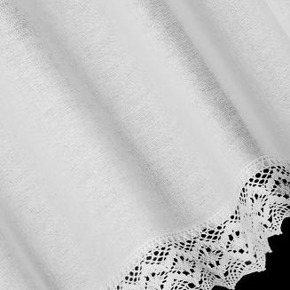 Firana gotowa na taśmie CLARIE 60x150 Eurofirany biały