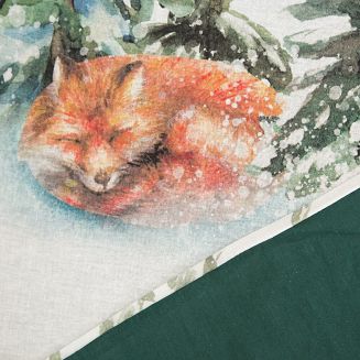 Komplet pościeli świąteczny POS 140x200 Eurofirany biały