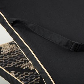 Poduszka na krzesło GARDEN 43x43x4 Eurofirany czarny