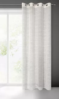 Firana gotowa na przelotkach ARIA 140x250 Eurofirany beżowy