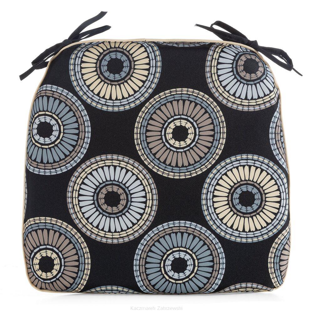 Poduszka na krzesło GARDEN 38x40x4 Eurofirany czarny