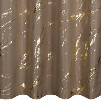 Zasłona gotowa na przelotkach LANI 140x250 Eurofirany brązowy