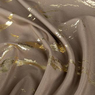 Zasłona gotowa na przelotkach LANI 140x250 Eurofirany brązowy